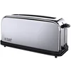 Image de Russell Hobbs Grille Pain [Fente longue 2 Toasts/ 1 Tranche baguette] Victory Acier Inox (6 Niveaux de Brunissage réglables, Surélévation, Décongèle, Réchauffe viennoiserie, 1000W) Toaster 23510-56