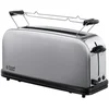 Image de Russell Hobbs Grille Pain [Fente longue 2 Toasts/ 1 Tranche baguette] Adventure Acier Inox (Fente large, 6 Niveaux de Brunissage rapide réglables, Surélévation, Décongèle & Réchauffe) 21396-56