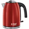 Image de Russell Hobbs Bouilloire Electrique [Economie d'Energie] Colours Plus Rouge (1,7L, 2400W, Ebulition Rapide, Ecoulement parfait, Niveau d'Eau Visible, Filtre Anticalcaire lavable) 20412-70