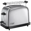 Image de Russell Hobbs Grille Pain [Pour 2 Tranches] Chester (Fentes extra larges, Design en Inox,Niveau de Brunissage réglable, Surélévation, Réchauffe viennoiserie, Ramasse miettes, 1670W) Toaster 23310-56