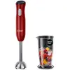 Image de Russell Hobbs Mixeur plongeant [Puissant] Desire Rouge (2 vitesses, bol mixeur/doseur lavable lave-vaisselle 700ml, sans BPA, mixeur pour smoothie,purées, soupes, sauces, aliments pour bébés) 24690-56