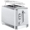 Image de Russell Hobbs Grille pain [Fentes Extra Larges] Inspire Blanc (Design moderne, contrôle brunissage ajustable, tout type de pain, décongèle, réchauffe viennoiserie, ramasse-miettes) Toaster 24370-56