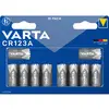 Image de Varta LITHIUM Cylindr. CR123A Bli10 Pile photo CR-123A lithium 1430 mAh 3 V 10 pc(s)