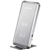 Image de VARTA Fast Wireless Charger, chargeur sans fil, station de charge 15 W pour une meilleure charge (horizontale, verticale, plate), support de charge incl. câble de charge Micro USB