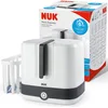 Image de NUK Vario Express Stérilisateur de biberons | Stérilise à la vapeur jusqu'à 6 biberons et accessoires en 6 minutes | Arrêt automatique | Panier et tiges amovibles | Prise européenne à 2 broches
