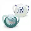 Image de Lot de 2 sucettes Starlight Bleu et Beige