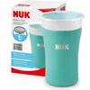 Image de NUK Magic Cup Tasse d’Apprentissage | Gobelet Antifuite Isotherme en Inox avec Couvercle pour Bébé 8+ Mois | 230 ml, Bleue