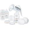 Image de Coffret Tire Lait manuel Perfect Match + 3 biberons 150 ml + coussinets