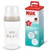 Image de NUK Perfect Match Biberon | 3+ mois | 260 ml | Biberon anti-coliques | PP | Indicateur de contrôle de température | Singe | Lot de 1