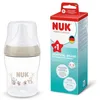 Image de NUK Perfect Match Biberon | 0+ mois | 150 ml | Biberon nouveau né anti-colique | PP | Indicateur de contrôle de température | Singe | Lot de 1