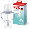 Image de NUK Perfect Match Tasse d’apprentissage avec paille pour bébé | 8+ mois | 260 ml | Tasse avec paille anti-fuite pour bébé | Poignées antidérapantes | Bleu | Lot de 1