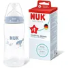 Image de NUK First Choice Biberon | 3+ mois | 300 ml | Biberon anti-colique | PP | Indicateur de contrôle de la température | Baleine | Lot de 1