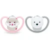 Image de Lot 2 Sucettes Perfect Match Air Chat / Ours