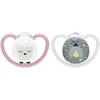 Image de Lot 2 Sucettes Perfect Match Air Nuit Mouton