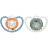 Image de Lot 2 Sucettes Perfect Match Air Nuit Lion