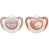 Image de Lot 2 Sucettes First Choice Nuit Lapin / Mouton