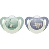 Image de Lot 2 Sucettes First Choice Nuit Hippo / Koala