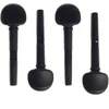 Image de Wittner 270111MO4, Set de 4 chevilles fines d'accord pour violon, pour violon 4/4-3/4, Ø 8,6/1:30, noir, pack de 4, Made in Germany