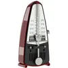 Image de Wittner Métronome Taktell Piccolo Série 830 - Boîtier en plastique - Sans cloche - Rouge rubis - Mécanique à remonter - Pas de piles nécessaires - Fabriqué en Allemagne