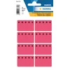 Image de Herma 3772 Lot de 48 étiquettes Autocollantes pour congélation, 26 x 40 mm, 8 par Feuille, Mates, en Papier Vierge, pour étiqueter, étiquettes Autocollantes pour Les Aliments congelés, Rouges