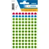 Image de HERMA 4129 Lot de 480 autocollants numérotés noirs de 1 à 160, ronds, Ø 8 mm, autocollants, petits, mats, chiffres adhésifs, numéros de maison, en papier à coller, multicolores