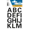 Image de Herma Lettres d’alphabet noires 25 mm Noir