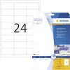 Image de Herma 4389 Etiquette pour produits surgelés 66 x 33.8 mm papier blanc 600 pc(s) fixation permanente imprimante à jet dencre, imprimante laser, imprimante laser