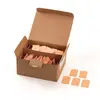 Image de HERMA Lot de 1000 étiquettes de prix en carton avec oeillet en plastique Marron 35 x 60 mm
