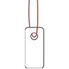 Image de HERMA - étiquettes pour textile, 7 x 15 mm, avec fil rouge, encarton blanc, pour l'étiquetage des pr