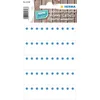 Image de HERMA 15748 Lot de 35 étiquettes autocollantes pour congélation, 76 x 23 mm, 5 par feuille, en papier mat, vierges pour écrire, étiquettes autocollantes pour les produits congelés, blanches
