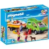 Image de Playmobil van familial avec bateau et remorque