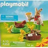 Image de Playmobil - 4452 - La Vie à la ferme - Maman lapin / Poule et Poussins