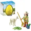 Image de Playmobil Gardien De Zoo Avec Jeu De Construction D'alpagas