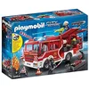 Image de PLAYMOBIL 9464 Fourgon d'intervention des pompiers - City Action - avec deux personnages et un véhicule qui comprend un canon à eau fonctionnel, module lumineux et sonore - Ville & Métiers - Dès 4 ans