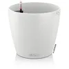 Image de Lechuza   Pot de Fleurs d’Extérieur et d'Intérieur   Color Classico   Réserve d'Eau Intégrée   Coloris Blanc   Ø 43 X 40 cm