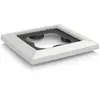 Image de Lechuza   Support à roulettes d’Extérieur et d'Intérieur   Pour modèle Cubico Color/Cottage/Premium   Coloris Blanc   32 x 32 x 4,5 cm