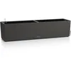 Image de Lechuza Balconera Stone 80 Kit Complet Noir Graphite, 79 x 19 x 19 cm
