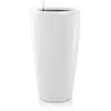 Image de Lechuza Rondo Premium 40 Kit Complet Blanc Brillant, Ø 40 x 75 cm