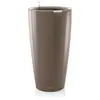 Image de Lechuza Rondo Premium 32 Kit Complet Taupe Brillant, Ø 32 x 56 cm