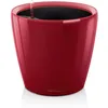 Image de Lechuza   Pot de Fleurs d'Interieur   Premium Classico Ls   Réserve d'Eau Intégrée   Coloris Rouge Scarlet   Ø 28 X 26 cm