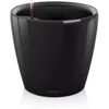Image de Lechuza   Pot de Fleurs d'Interieur   Premium Classico Ls   Réserve d'Eau Intégrée   Coloris Noir   Ø 28 X 26 cm