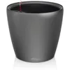 Image de Lechuza   Pot de Fleurs d'Interieur   Premium Classico Ls   Réserve d'Eau Intégrée   Coloris Anthracite   Ø 35 X 33 cm