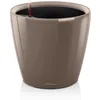 Image de Lechuza   Pot de Fleurs d'Interieur   Premium Classico Ls   Réserve d'Eau Intégrée   Coloris Taupe   Ø 35 X 33 cm