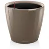 Image de Lechuza   Pot de Fleurs d'Interieur   Premium Classico Ls   Réserve d'Eau Intégrée   Coloris Taupe   Ø 50 X 47 cm