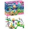 Image de PLAYMOBIL 70094 Pavillon de corail avec Dôme lumineux - Le monde magique des sirènes - avec piste de perles, 5 personnages et des accessoires - pour inventer plein d’histoires sous-marines - Dès 4 ans