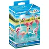 Image de Playmobil Groupe de Flamants Roses Multicolor 70351