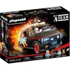 Image de Playmobil 70750 Le Fourgon de l'Agence Tous Risques - A-Team - Les légendaires Personnages Hannibal, B.A., Face et Murdock - Movie Cars - Véhicule Iconique PlaymoPourLesGrands - Dès 5 Ans