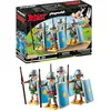 Image de Playmobil 70934 Astérix : Les légionnaires Romains - avec Quatre Romains avec des Casques, des épées et des boucliers - Les Aventures d'Obélix - Histoire & Imaginaire - Dès 5 Ans