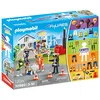 Image de Playmobil 70980 My Figures: Secouristes - avec Six Personnages et des Accessoires - Crée Ton Personnage Unique & Combine tes Personnages - Ville & Métiers - Dès 5 Ans