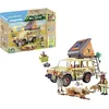 Image de Playmobil 71293 Explorateurs avec véhicule Tout Terrain - Wiltopia - avec Deux Personnages et Deux Lions - Gamme Wiltopia avec Plus de 80% de matériaux recyclés ou biosourcés en Moyenne - Dès 4 Ans